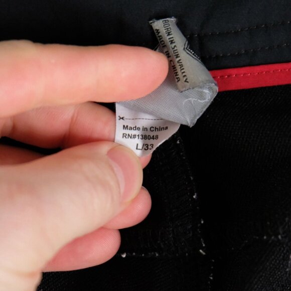 Club Ride Pants Mens Large Black Performance Cycling Riding Stretch 34L - Picture 10 of 12